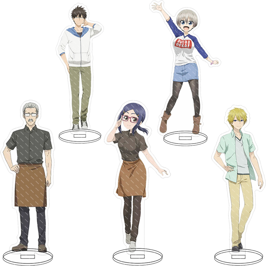 Anime Merchandise Collection - Акриловая подставка с персонажами аниме, 16
