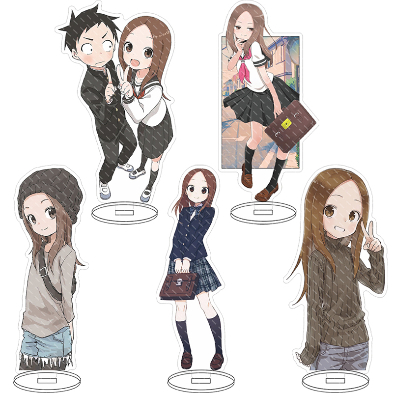 Anime Merchandise Collection - Акриловая подставка-фигурка 16 см: Аниме-персонажи Такаги-сан
