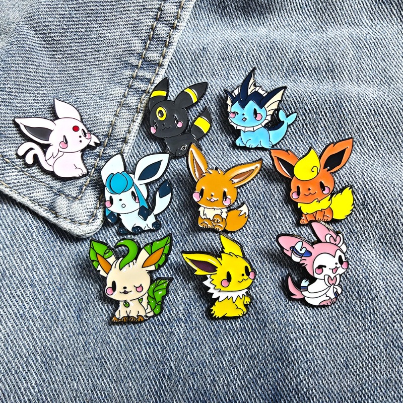 Enamel Pin Set - Горячая новинка: Набор из 9 аниме-брошей