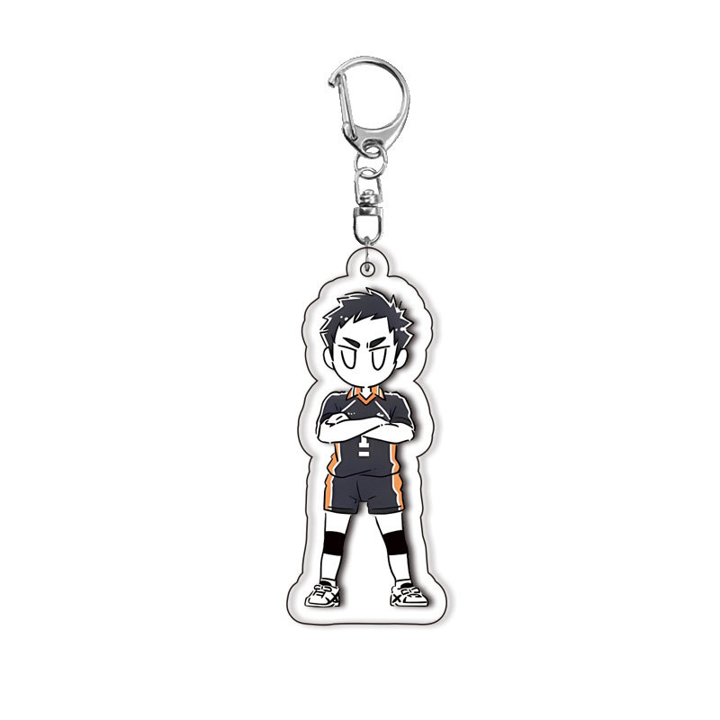 Акриловый многослойный брелок  – обзор и цена Anime Merchandise Haikyuu