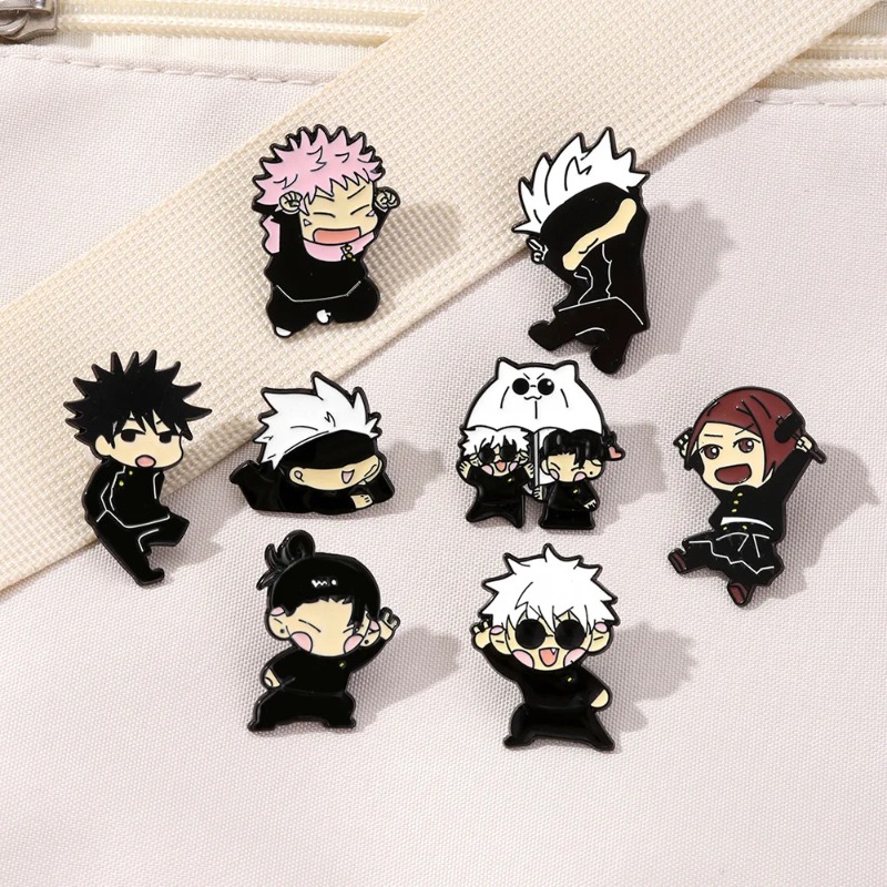 Набор из 8 эмалевых значков с  – обзор и цена Enamel Pin Set