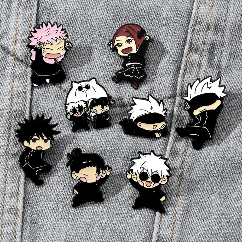 Набор из 8 эмалевых значков с  – обзор и цена Enamel Pin Set